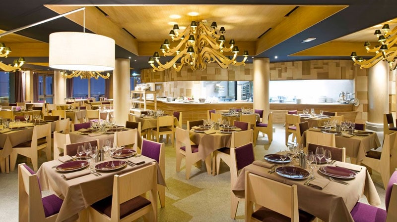 Hotel Altapura Val Thorens : le restaurant