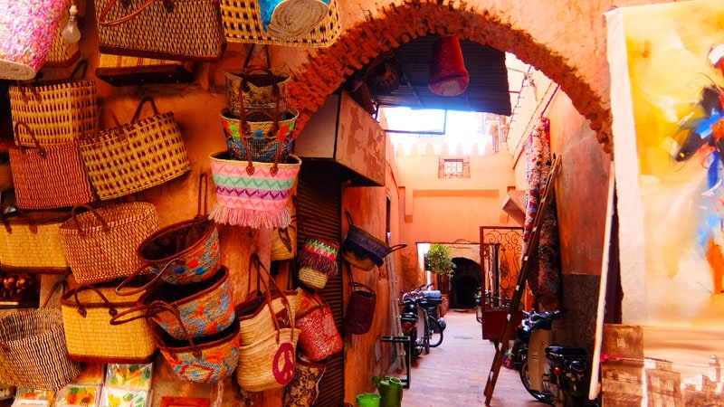 Les souks de Marrakech