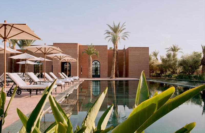 Piscine Selman hôtel Marrakech