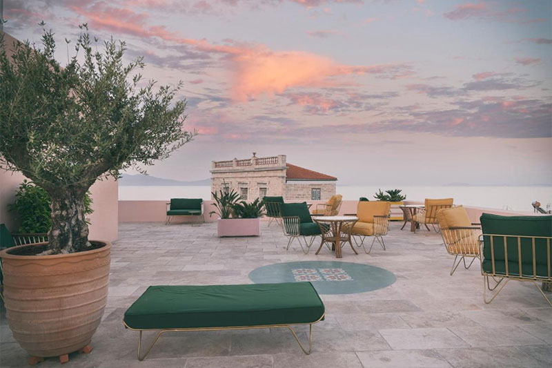 Aristide hotel Rooftop Syros