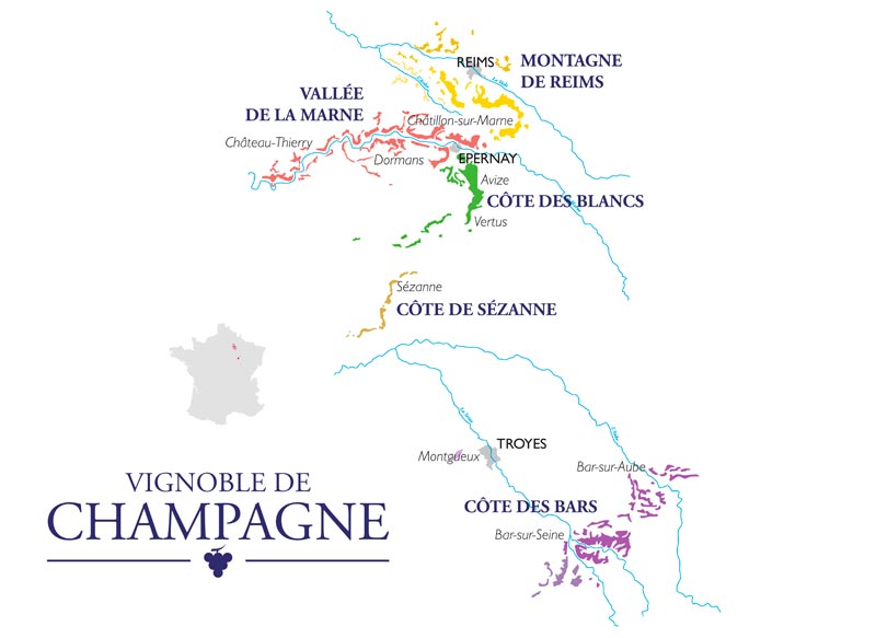 Vignoble de champagne