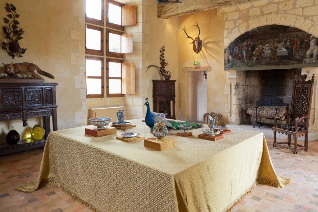 Table dressée au coeur du Château