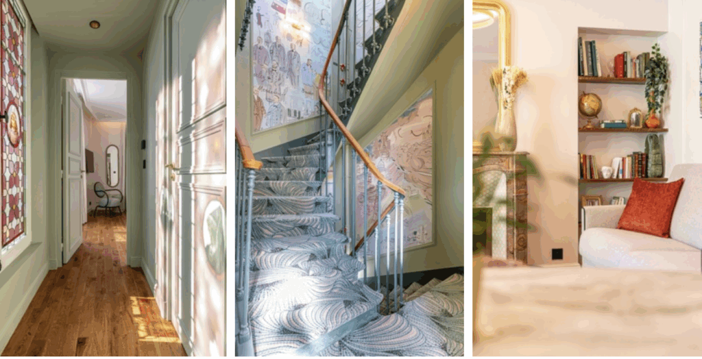 Les décors de la Villa SOPI, un mélange d'art et de confort.